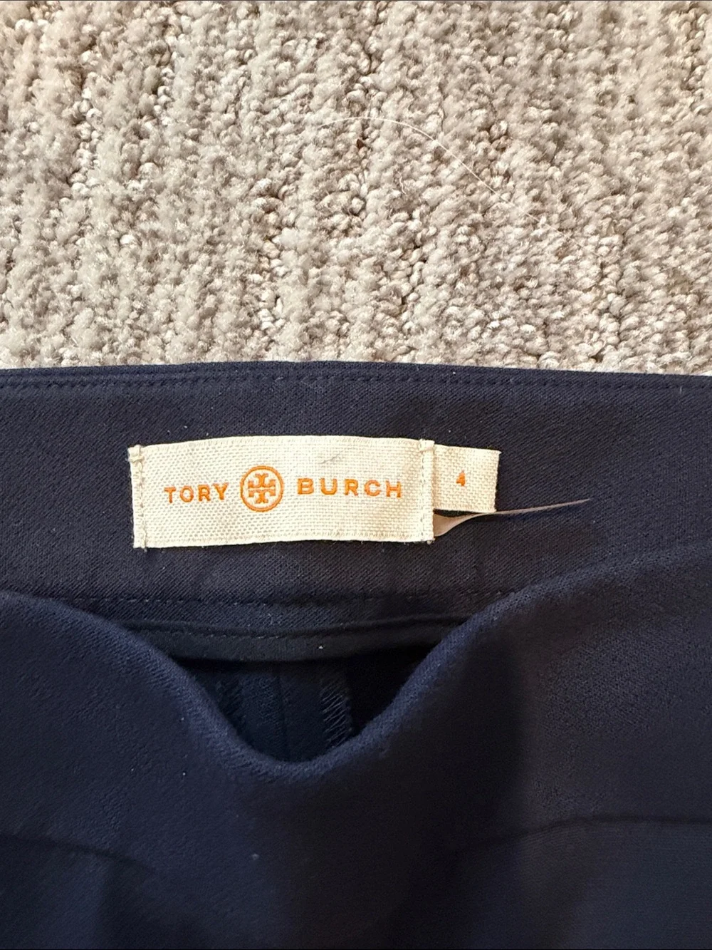 Tory Burch side zip Pants